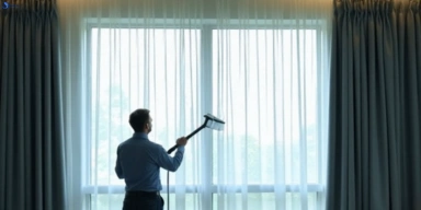 Commercial curtain steam cleaning service blackburn-vic hotels offices